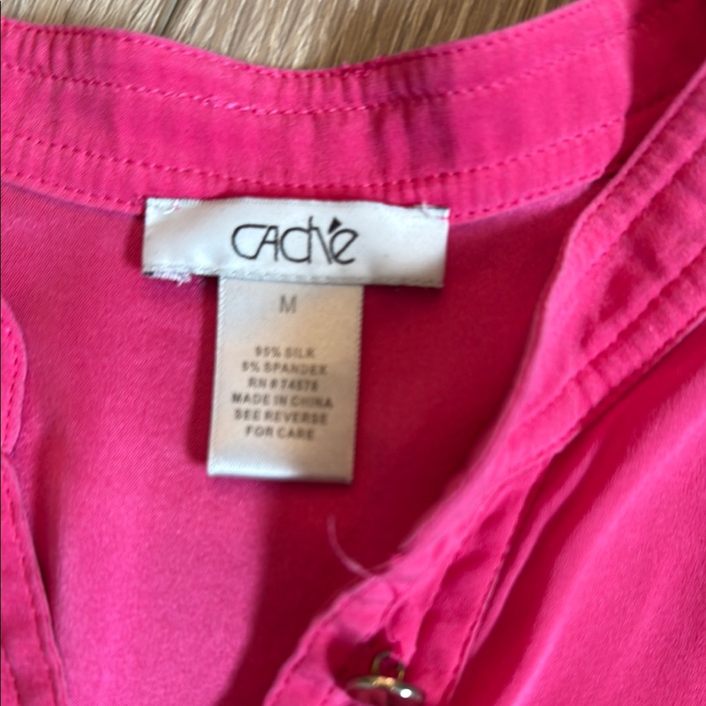 Cache Pink Blouse - Picture 2 of 4
